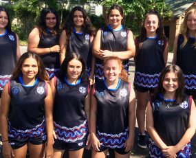  Melville Girls Academy star on Channel 7 news for Close The Gap Day & AFLW