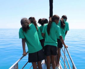  Students enjoy a whale of a time (Broome GA on ABC radio/online)